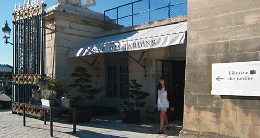 Librairie des jardins. Place de la Concorde